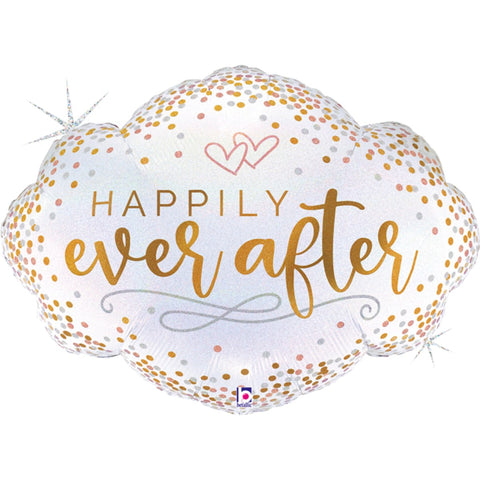 Happily Ever After Wedding Balloon