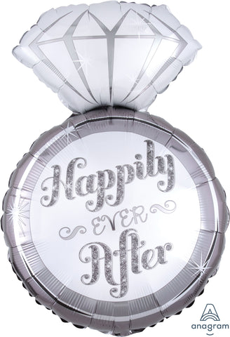 Happily Ever After Ring Balloon