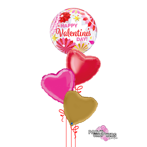 Valentine's Day Bubble Balloon Package