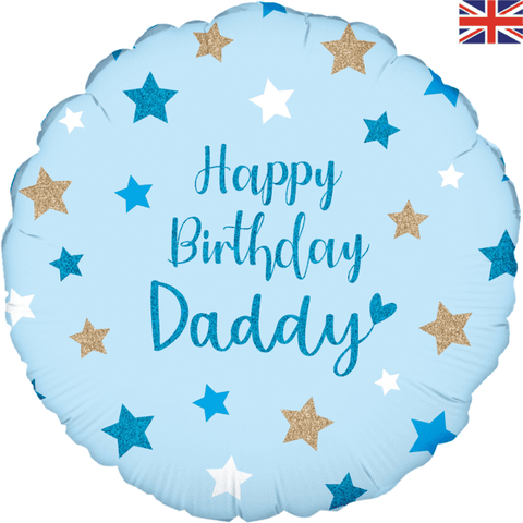 Happy Birthday Daddy Foil Balloon