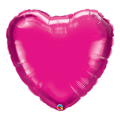 Giant Magenta Pink Heart Balloon