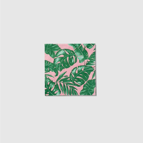 Palm Leaves Paper Cocktail Napkins (25 Pack)
