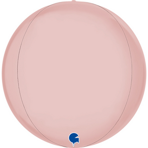 Satin Pink Orbz Balloon