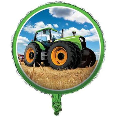 Round Foil Tractor Balloon