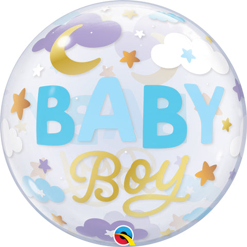 Baby Boy Bubble Balloon