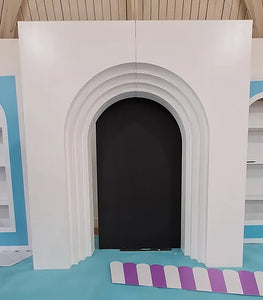 RECTANGULAR 3D LAYERED BACKDROP HIRE - PLEASE EMAIL TO HIRE - AVAILABLE FROM DECEMBER 2023
