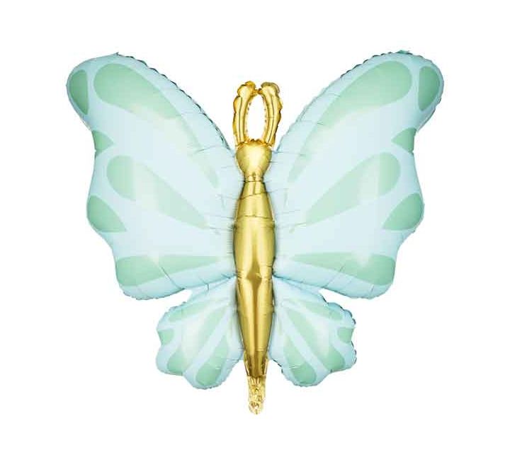 Mint Green Butterfly Balloon