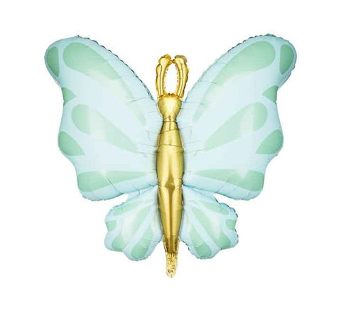 Mint Green Butterfly Balloon