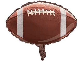 American Football/Rugby Foil Balloon