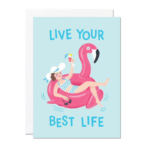 Live Your Best Life Birthday Card