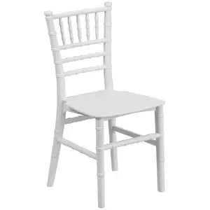 KIDS WHITE CHIAVARI CHAIR HIRE - PLEASE EMAIL TO HIRE