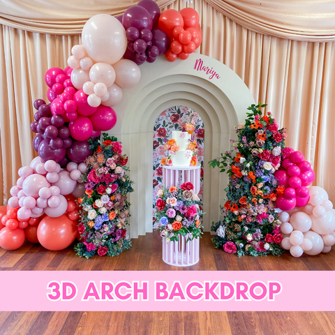 3D BACKDROP HIRE - PLEASE EMAIL TO HIRE