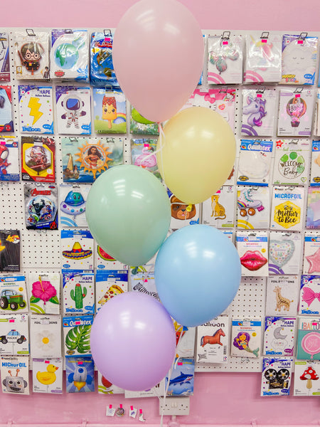 Latex Balloon Bundle (Standard Or Chrome Colours)