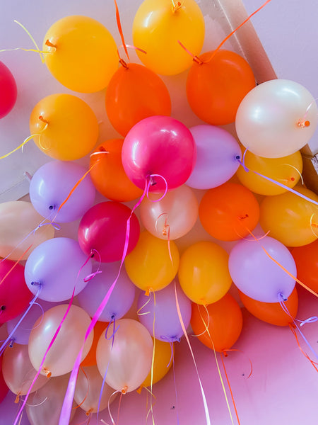 Latex Ceiling Balloons x 10