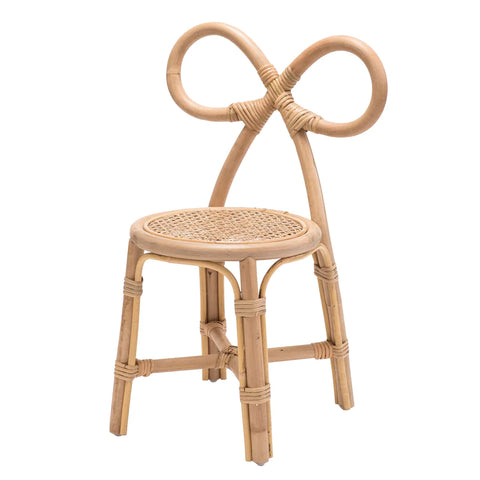 KIDS RATTAN BOW CHAIR HIRE - PLEASE EMAIL TO HIRE