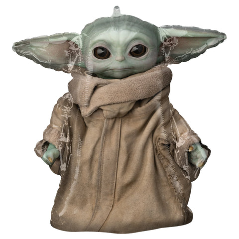The Mandalorian Baby Yoda Foil Helium Balloon