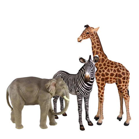 SAFARI ANIMAL PROP HIRE PACKAGE - PLEASE EMAIL TO HIRE