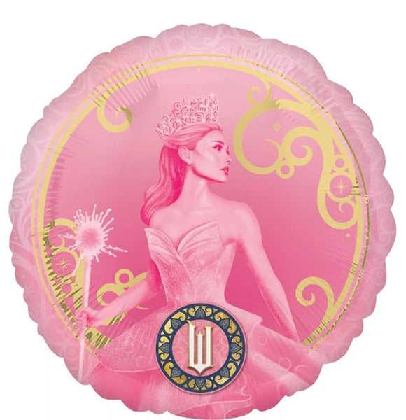 Wicked Pink & Green Double Sided Round Foil Balloon