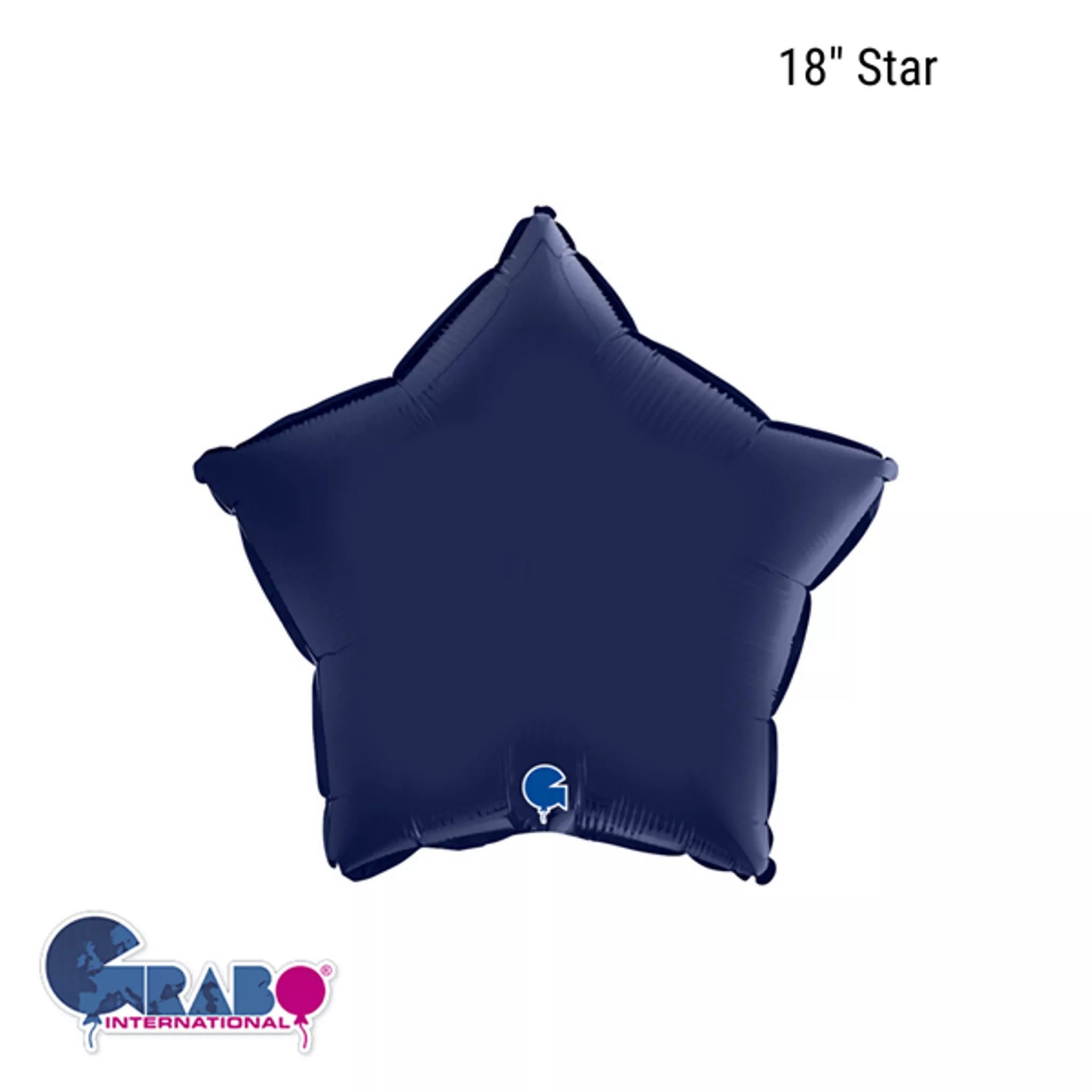 Navy Blue Star Balloon
