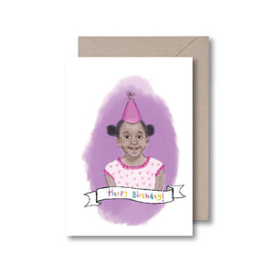 Birthday Girl Birthday Card