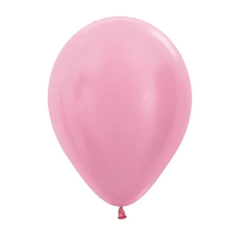 Pearl Pink Latex Balloon