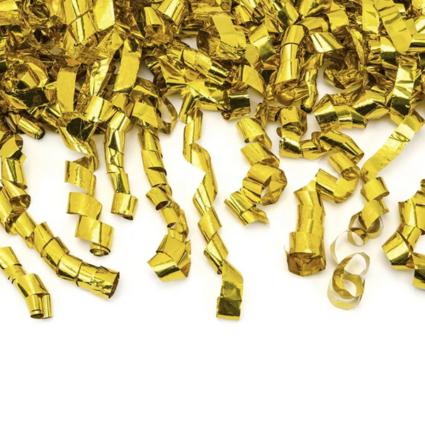 Gold Streamer Confetti Cannon