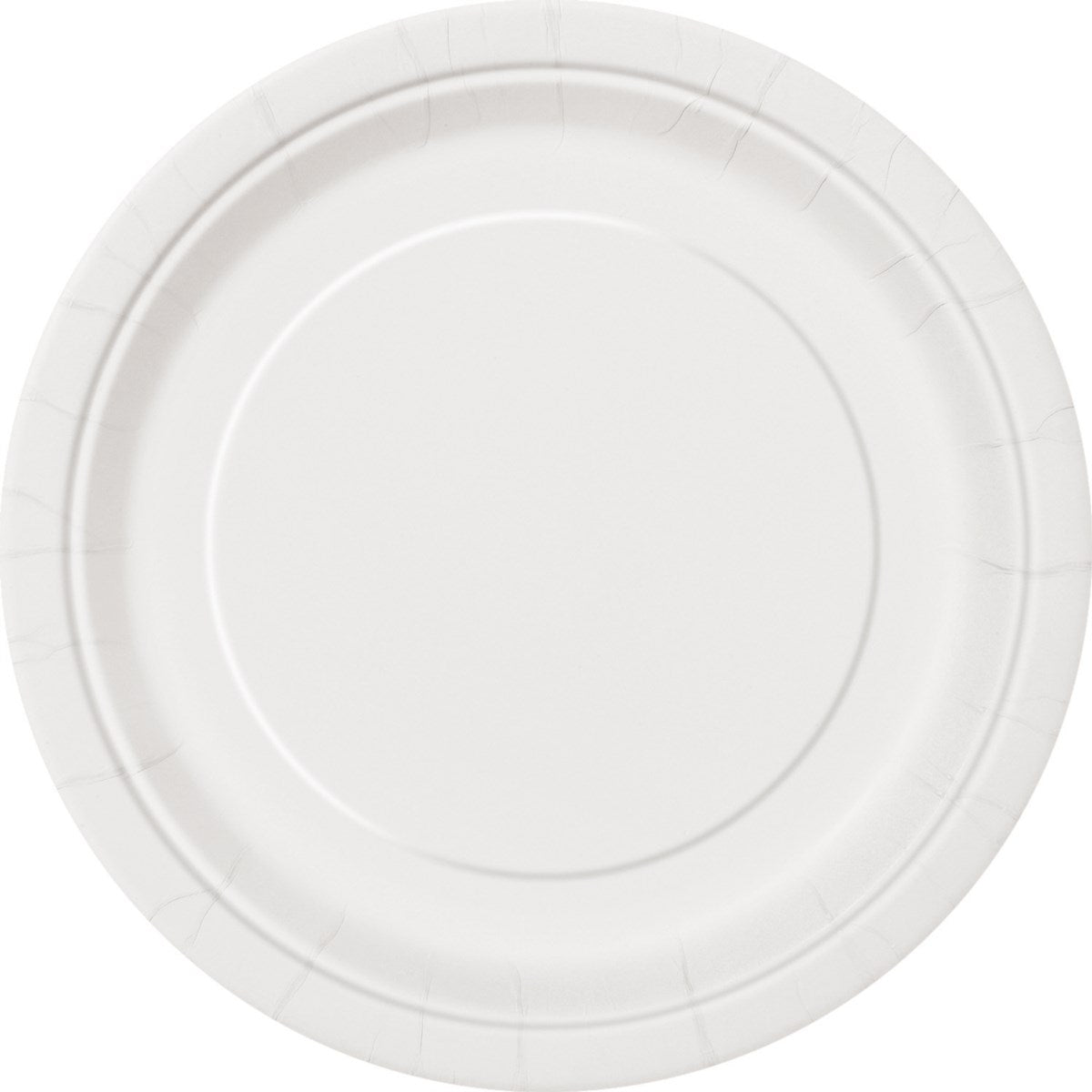 White Paper Plates