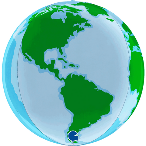 Planet Earth Globe Orbz Balloon