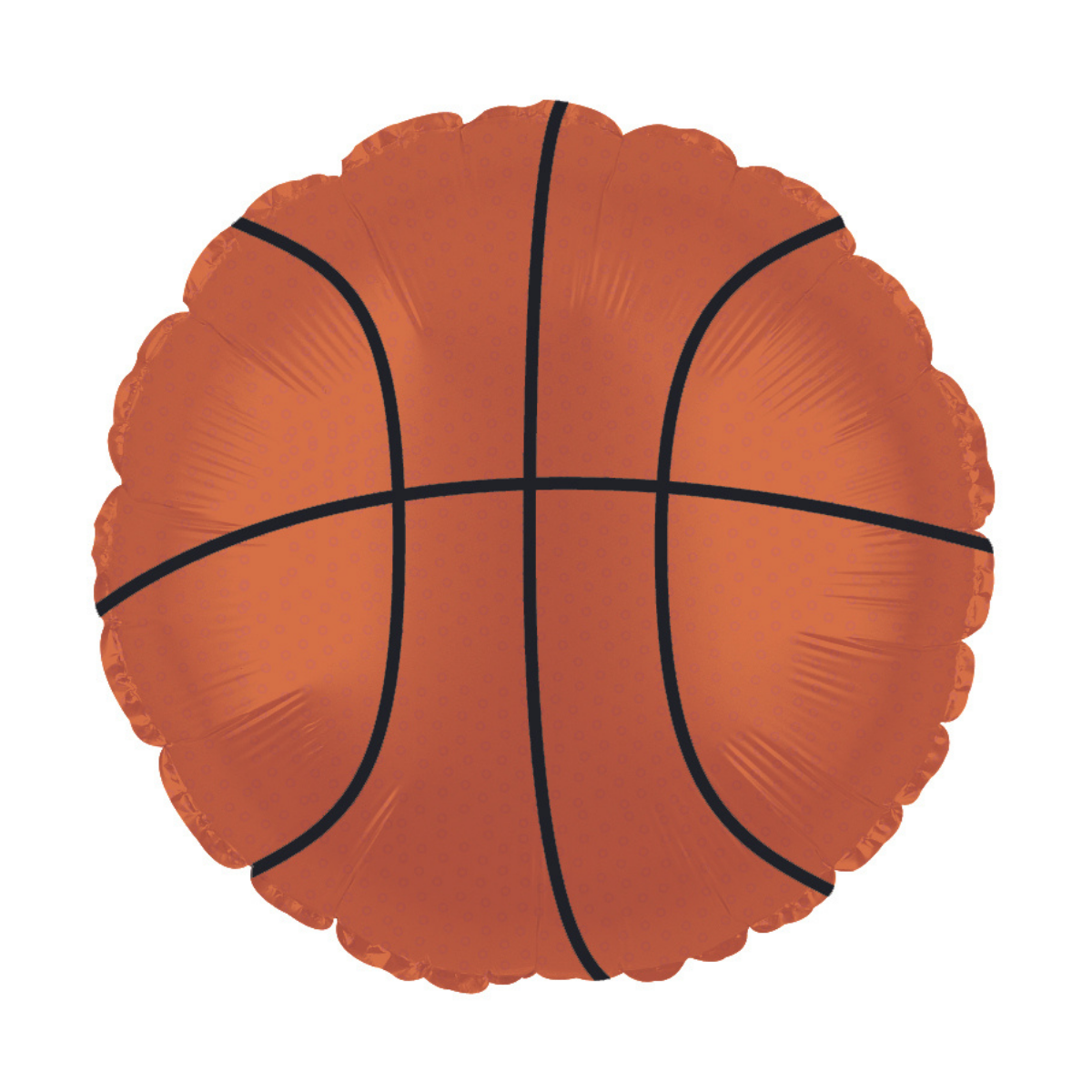 Basketball Round Foil Balloon (Style 2)