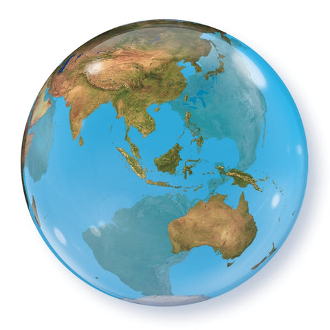 Planet Earth Bubble Balloon