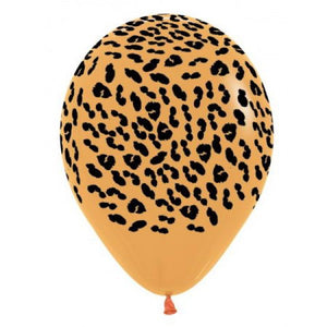 Leopard Print Latex Balloon