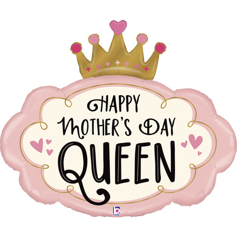 Happy Mother's Day Queen Crown Balloon