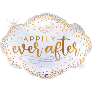 Happily Ever After Wedding Balloon