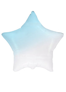 Pastel Ombre Baby Blue Star Balloon
