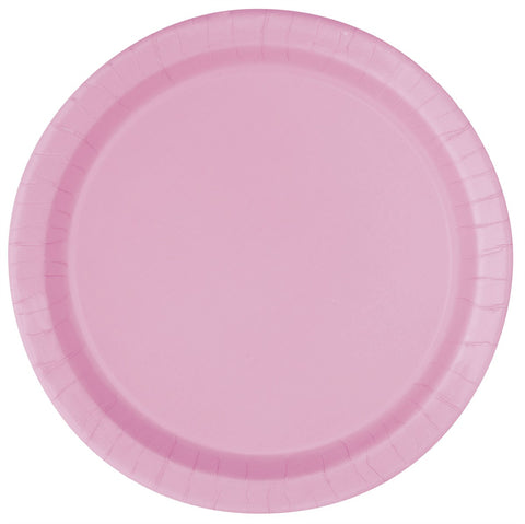 Light Pink Paper Plates