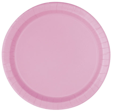 Light Pink Paper Plates