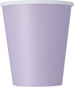 Lavender Paper Cups