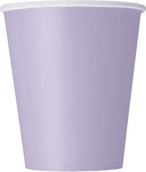 Lavender Paper Cups