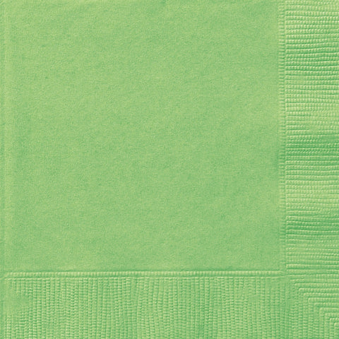 Lime Green Napkins