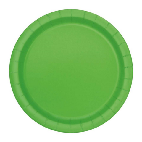 Lime Green Paper Plates