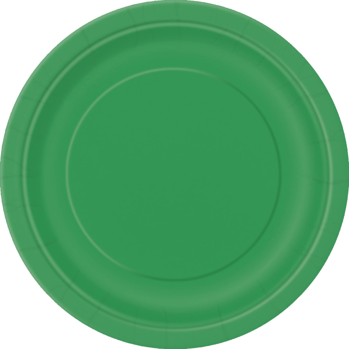 Green Paper Plates