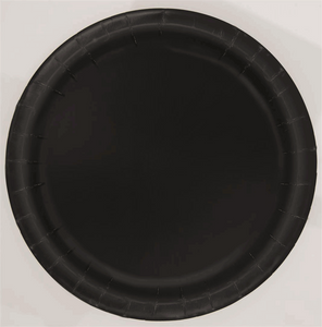 Black Paper Plates