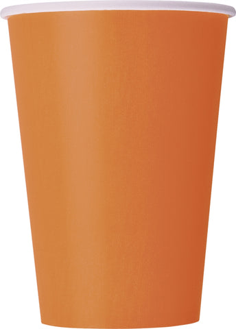 Orange Paper Cups