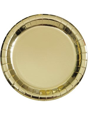 Gold Paper Plates