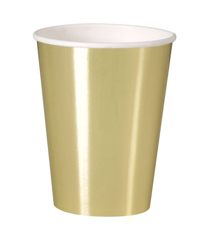 Gold Paper Cups
