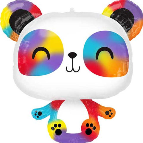 Rainbow Panda Balloon