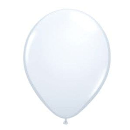 White Latex Balloon