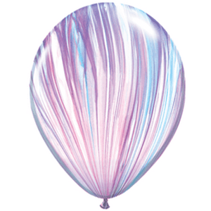 Purple Marble Latex Balloon