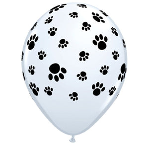 Paw Print Latex Balloon