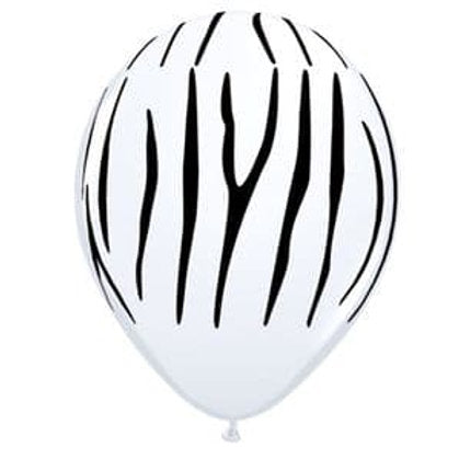 White Tiger Latex Balloon